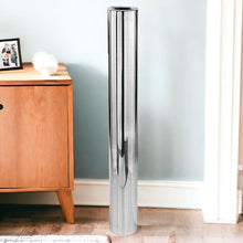Load image into Gallery viewer, Cylinder Table Vase (354650) - Silver