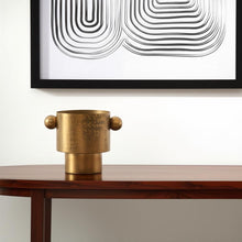 Load image into Gallery viewer, Round Table Vase (608299) - Gold