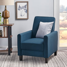 Load image into Gallery viewer, Upholstered Push Back Recliner Chair For Living Room
