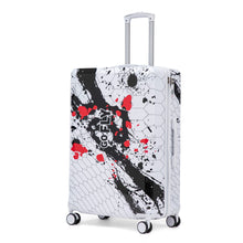 Load image into Gallery viewer, Luggage With Printed Pattern, Combination Lock