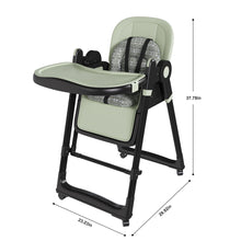 Load image into Gallery viewer, Convertible Baby High Chair To Rocker With 5 Point Harness