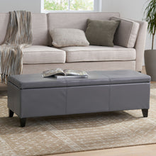 Load image into Gallery viewer, Glouster - Contemporary Storage Ottoman