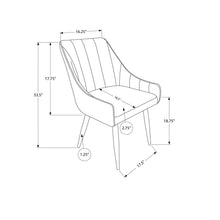 Load image into Gallery viewer, Upholstered Side Dining Chair For Dining Room (Set of 2)