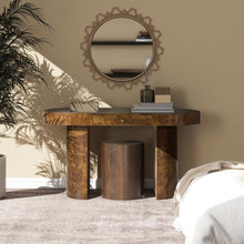 Load image into Gallery viewer, Jesse - Single Drawer Oval Computer Desk
