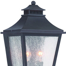 Load image into Gallery viewer, Two Light Pocket Lantern Wall Light - Matte Black