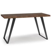 Load image into Gallery viewer, Lowry - Flat Top Desk - Rustic Natural Aged Brown