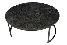 Load image into Gallery viewer, Iron Round Frame Nested Coffee Tables (Set of 2) - Gray