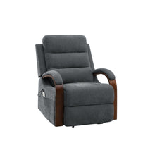 Load image into Gallery viewer, Kayla - Power Recliner With Lift & Heating & Massage (Zero Gravity) - Gray