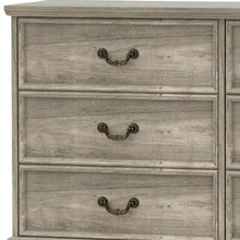 Load image into Gallery viewer, Solid Wood Console Accent Cabinet With Six Drawers - Light Gray