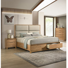 Load image into Gallery viewer, 1 Piece 5 Drawer Tall Chest Bedroom Furniture - Natural Wood