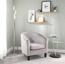 Load image into Gallery viewer, Icicle - Contemporary Floor Lamp - Nickel