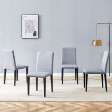Load image into Gallery viewer, Versatile Dining Chairs With Comfortable Design And Metal Legs