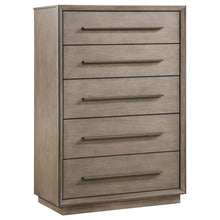Load image into Gallery viewer, Prescott - 5 Drawer Bedroom Chest With Mitered Trim - Taupe