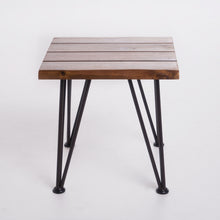 Load image into Gallery viewer, Zenith - Outdoor Industrial Accent Table (Set of 2) - Teak