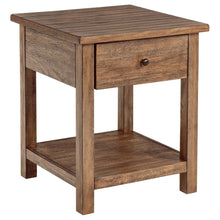 Load image into Gallery viewer, Castleton - 1 Drawer Wood End Table With Shelf