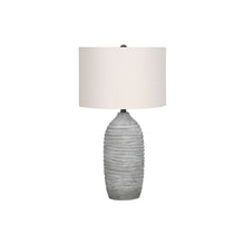 Load image into Gallery viewer, Lighting, Table Lamp, Resin, Modern - Gray / Cream