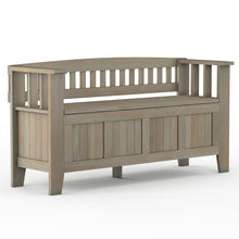 Load image into Gallery viewer, Acadian - Entryway Storage Bench, Handcrafted