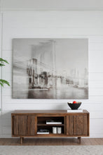 Load image into Gallery viewer, TV Cabinet With Recycle Wood 2 Door - Brown