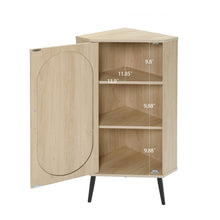 Load image into Gallery viewer, Freestanding Corner Corner Cabinet For Living Room