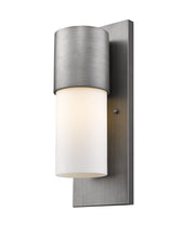 Load image into Gallery viewer, Contemporary Brushed Wall Light - Silver / White