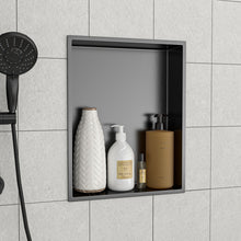 Load image into Gallery viewer, Stainless Steel Shower Niche With Seamless Design For Bathroom Storage