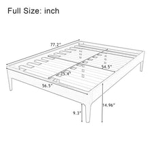 Load image into Gallery viewer, Modern Minimalist Style Platform Bed
