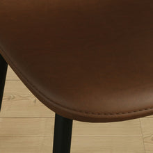 Load image into Gallery viewer, Modern Dining Chairs With Soft Upholstered Seat, Spoon Shape Design