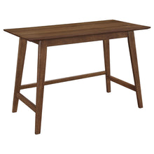 Load image into Gallery viewer, 2 Piece Writing Desk Set With Chair - Brown