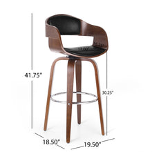 Load image into Gallery viewer, Modern Bar Stool, Swivel Function