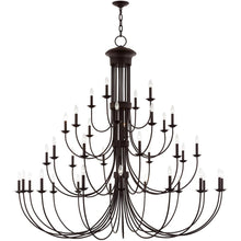Load image into Gallery viewer, 70" Multi Light Dimmable Chandelier With Shades - Bronze