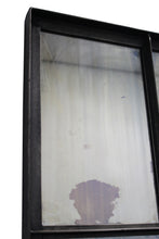 Load image into Gallery viewer, 72" Metal Framed Full Length Antiqued Glass Hanging Mirror - Black