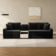 Load image into Gallery viewer, Modular Sofa Couch With Storage Armrest And Center Console