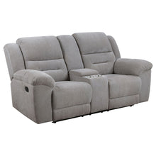 Load image into Gallery viewer, Sebring - 2 Piece Upholstered Reclining Sofa Set With Manual Recline - Gray