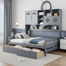 Load image into Gallery viewer, Daybed With All-In-One Cabinet And Shelf