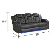 Load image into Gallery viewer, Benz - Power Reclining Sofa With LED Lighting