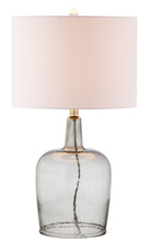 Load image into Gallery viewer, Urn Table Lamp With Drum Shade - Gray