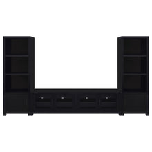 Load image into Gallery viewer, Arnaud - 3 Piece TV Stand Set With Storage - Black