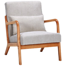 Load image into Gallery viewer, Accent Arm Chair With Pillow Upholstered