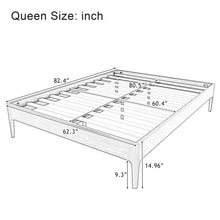 Load image into Gallery viewer, Platform Bed Frame