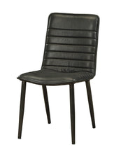 Load image into Gallery viewer, Faux Leather Upholstered Dining Room Side Chair (Set of 2) - Black