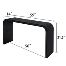 Load image into Gallery viewer, Waterfall Console Table