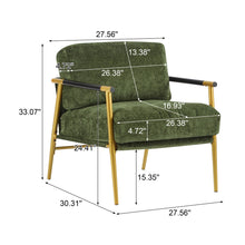 Load image into Gallery viewer, Modern Accent Chair With Cushions, Cozy Seating