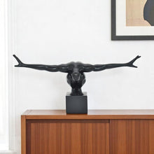 Load image into Gallery viewer, Man Tabletop Sculpture (568369) - Black