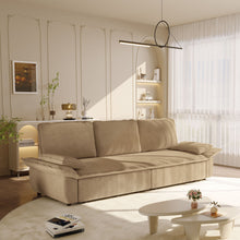 Load image into Gallery viewer, King Size Pull Out Sofa Bed, 3 In 1 Convertible Multifunctional