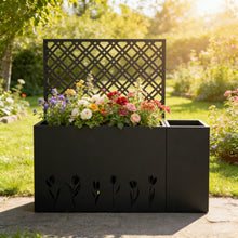 Load image into Gallery viewer, Tall Planter Raised Garden Bed With Trellis