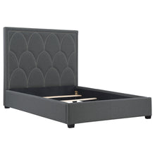 Load image into Gallery viewer, Maille - Panel Bed With Scalloped Headboard