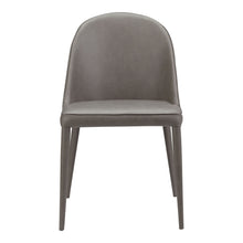 Load image into Gallery viewer, Upholstered In Faux Leather Dining Room Side Chairs (Set of 2) - Gray