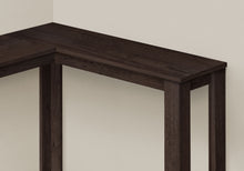 Load image into Gallery viewer, Corner Accent Console Table For Entryway, Unique Design Contemporary & Modern