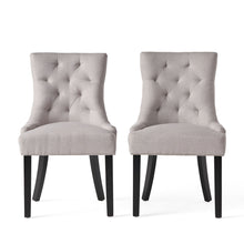 Load image into Gallery viewer, Contemporary Cheney Dining Chair Set With Tufted Design