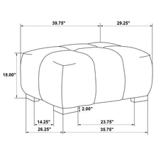 Load image into Gallery viewer, Plather - Rectangular Ottoman